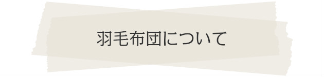 赤ちゃん用のベビー羽毛布団