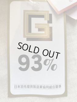 画像2: アウトレット羽毛布団冬掛シングル・ポーランド産グースダウン93%