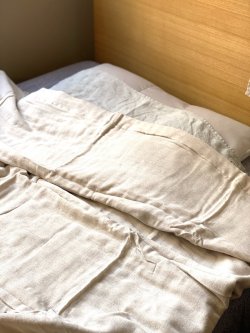 画像3: ［アウトレット数量限定］綿（コットン）100%5層ガーゼケット