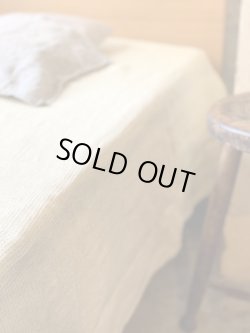 画像3: ［アウトレット数量限定］麻（リネン）100%ワッフルのフラットシーツ150x250cm