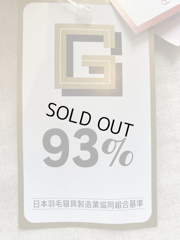 画像2: アウトレット羽毛布団冬掛シングル・ポーランド産グースダウン93%