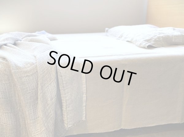 画像2: 麻（リネンとラミー）のフラットシーツ150x250cm