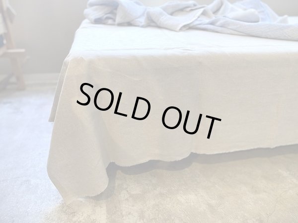 画像6: 麻（リネンとラミー）のフラットシーツ150x250cm