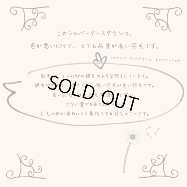 画像5: 銀色の羽毛の羽毛布団/シングルサイズ150x210cm