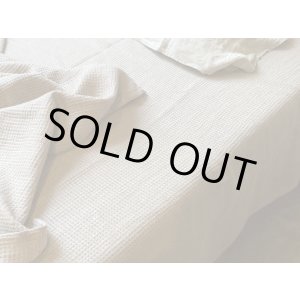 画像: リネンワッフルのフラットシーツ/150x250cm