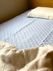 画像1: ［アウトレット数量限定］麻とハニカムの敷きパッド