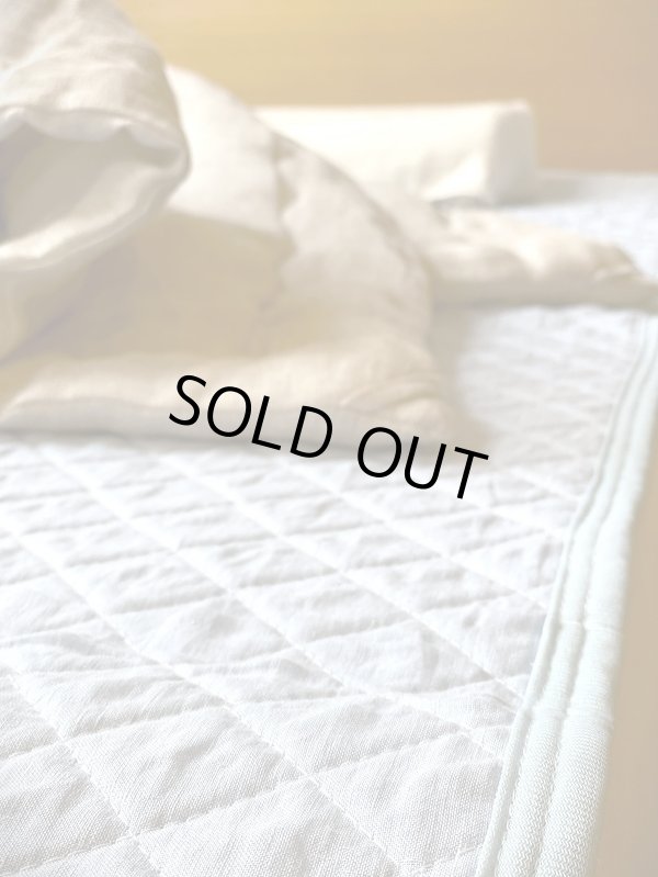 画像3: ［アウトレット数量限定］麻とハニカムの敷きパッド