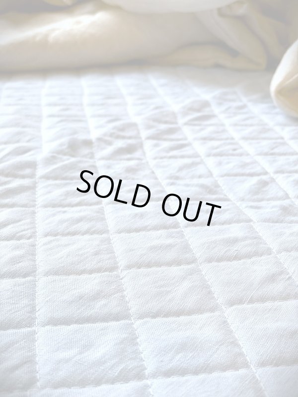 画像2: ［アウトレット数量限定］麻とハニカムの敷きパッド