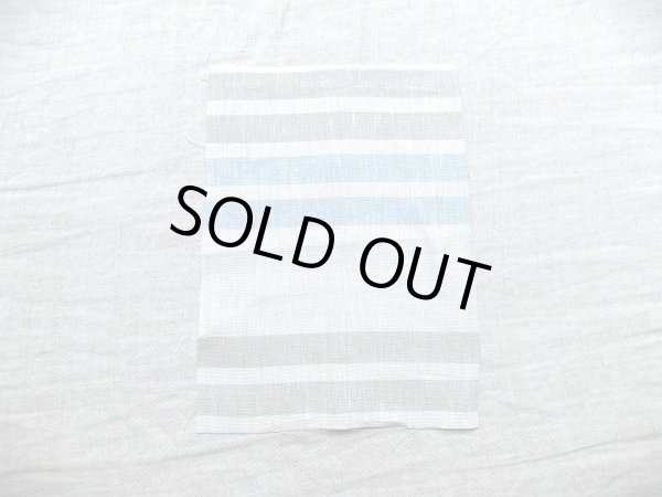 画像8: ［アウトレット数量限定］麻（リネン）100%フラットシーツ150x250cmボーダー