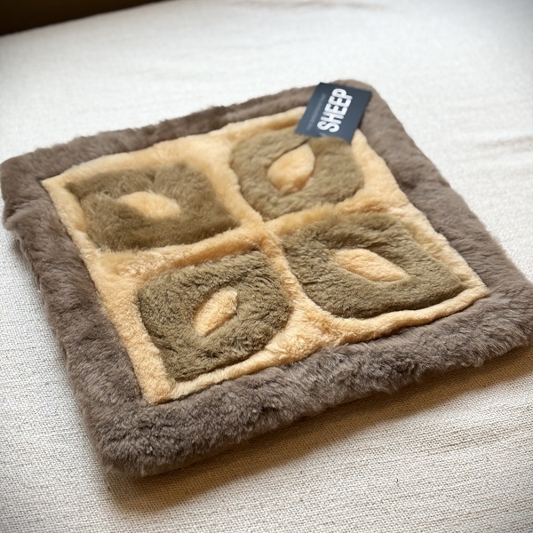 画像2: 【アウトレット】ムートンクッション40x40cm